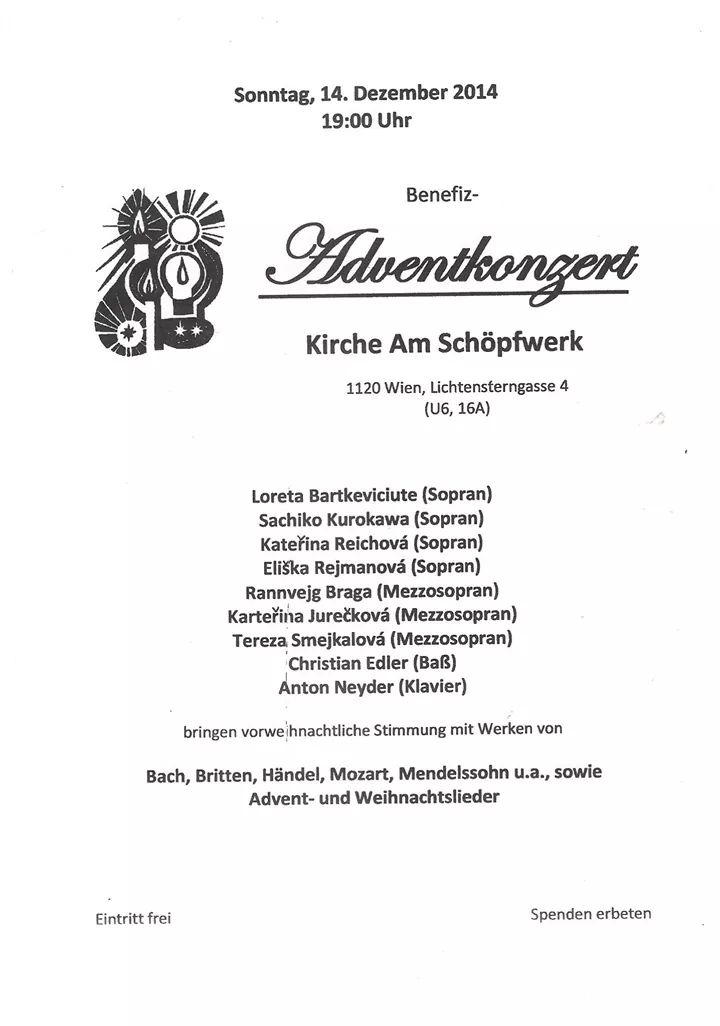 Adventkonzert in der Kirche