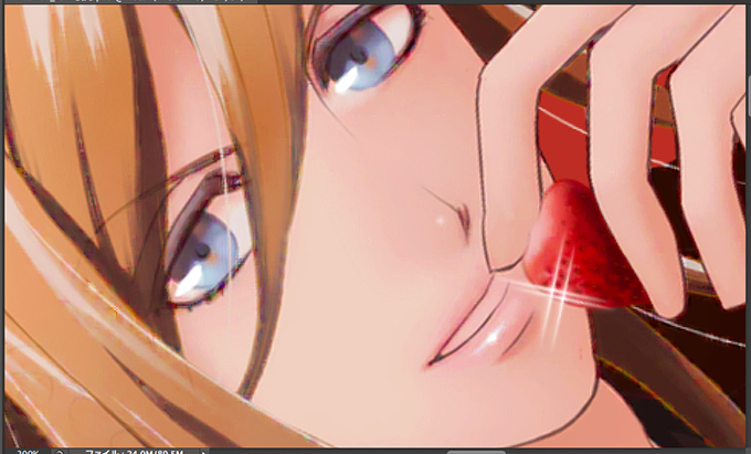 カミュ レン イチゴのイラスト Noel The Gr8