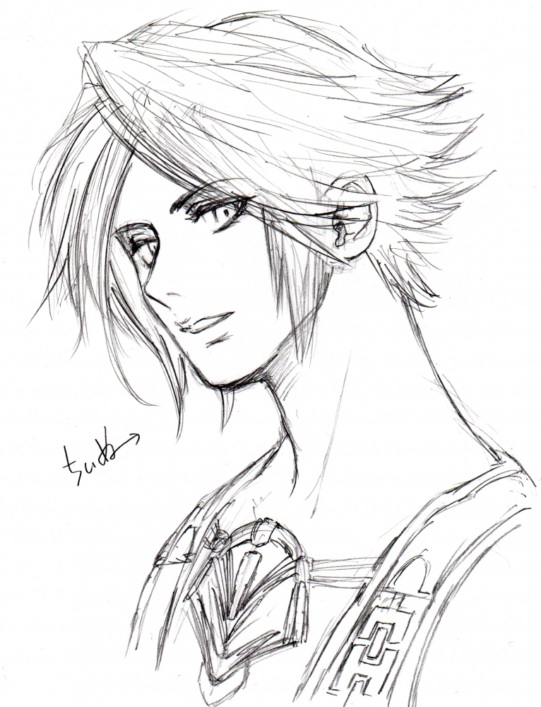 FF12 FFⅫ Vaan Sketch