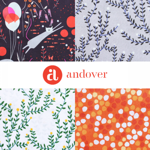 Andover(アンドーバー)の生地入荷