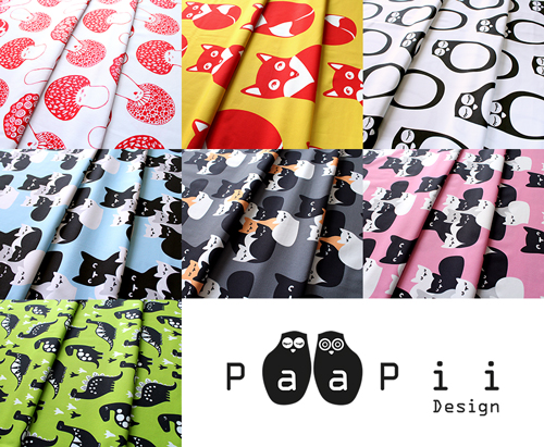 フィンランド PaaPii Design の生地