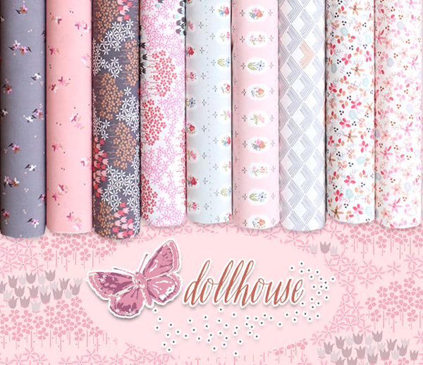 Art Gallery Fabrics Dollhouse Collection by Amy Sinibaldi