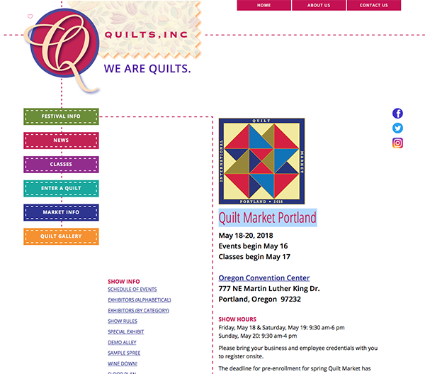 Quilt Market Portland