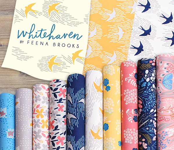 Cloud9 Fabrics Whitehaven Collection by Feena Brooks