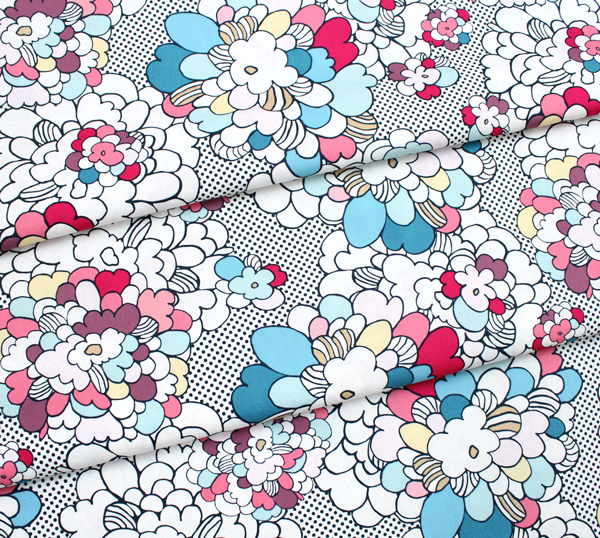 Art Gallery Fabrics Dare Pop Art Springblossom