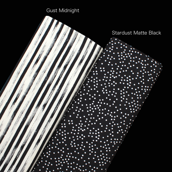 COTTON+STEEL メタリックドット ボーダー