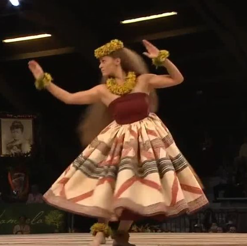 ■■ハワイ　フラ　オブジェ　メリモナーク フラだけでないメリーモナーク！近隣で開催されるクラフトフェア