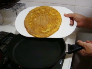 お月様のような玉子焼き