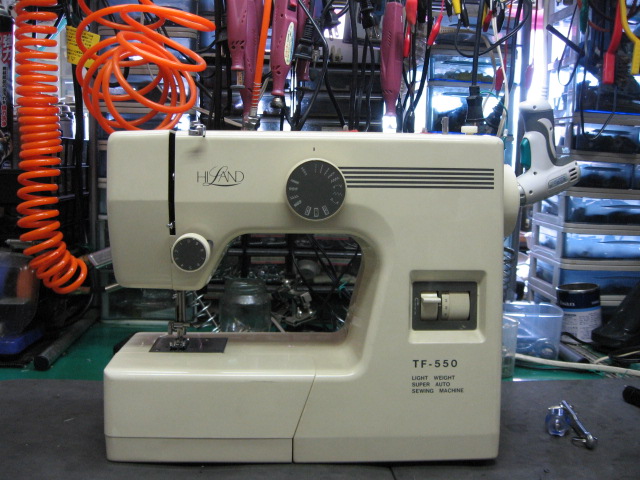 HILAND｜TF-550｜高島屋ミシン修理 千代田産業 | ミシン修理日記  