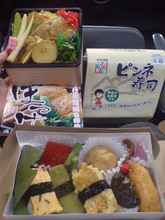 札幌ドームで昼食
