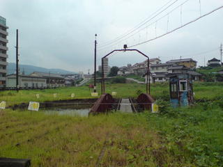 三次駅のターンテーブル