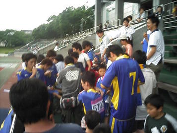 試合後のファンサービス