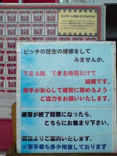 芝の補修してみませんか