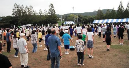 君津からラジオ体操生放送