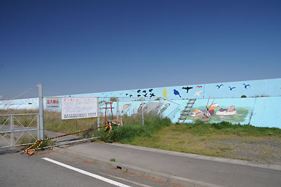 大井港岸壁