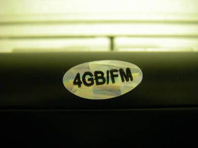 UMP3-4G¼±ÊÌ¥·¡¼¥ë