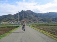 桜咲く別所をサイクリング