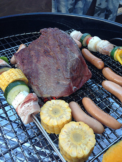 アウトドアBBQ ローストビーフ