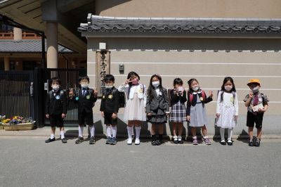 入学式　東寺学園 
