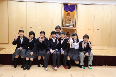 入学式　東寺学園 