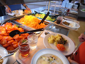 ユヴァスキュラ教育大学食堂