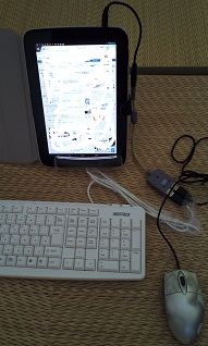 Nexus10にキーボード接続