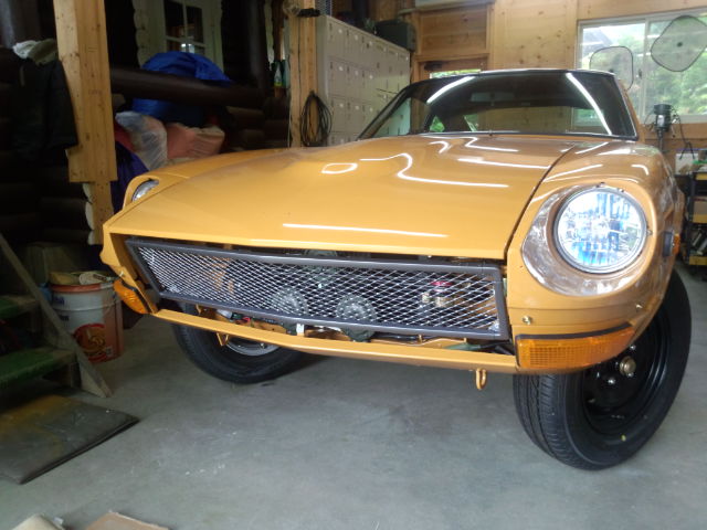 グリルを取り付けました。 | Fairlady Z S30Z 1970年(昭和45年 グリルを取り付けました。 | Fairlady Z S30Z 1970年(昭和45年