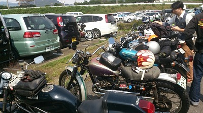 バイクでお出かけ