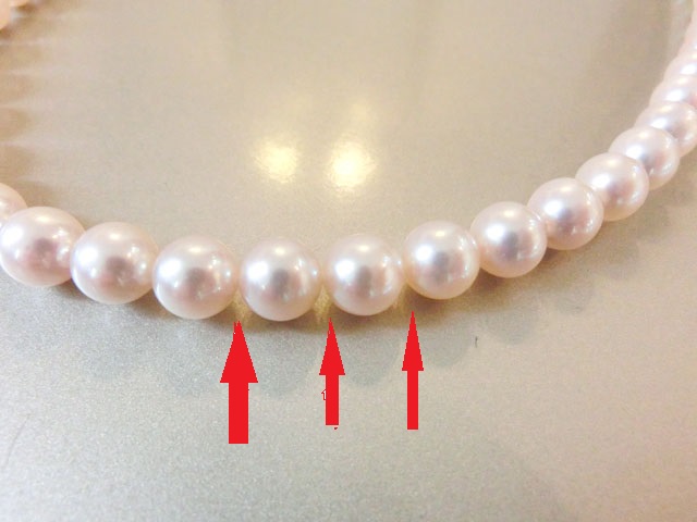 パール（真珠）のネックレス･･･糸替え オールノット編 | Jewelry SIMONのお知らせ＆キャンペーン