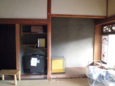 床の間工事前