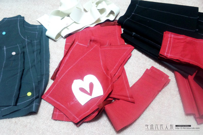 (MEIKO通常コスプレ衣装製作)