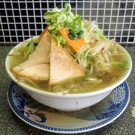 いとう食堂のやさい入ラーメン(しお味)