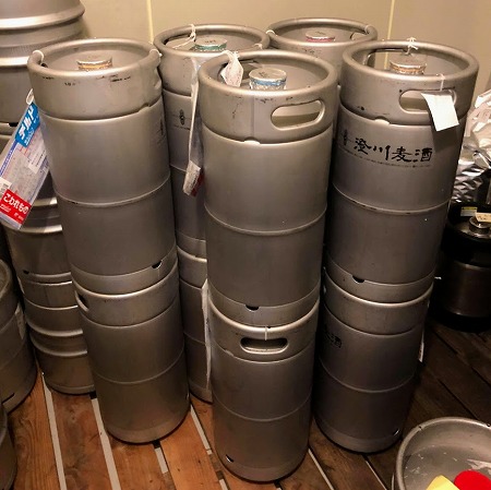 ビアフェス用ビール・江津に到着