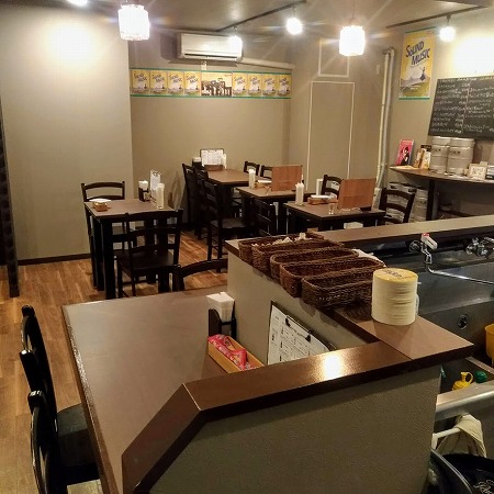 昨日の店内の様子