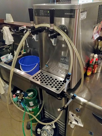 懐かしいビールサーバ