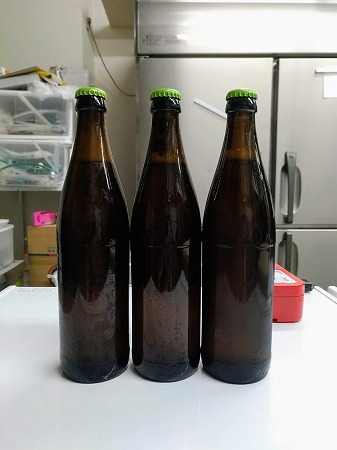 瓶ビール試作