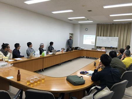 マイクロブルワリー・勉強会の様子