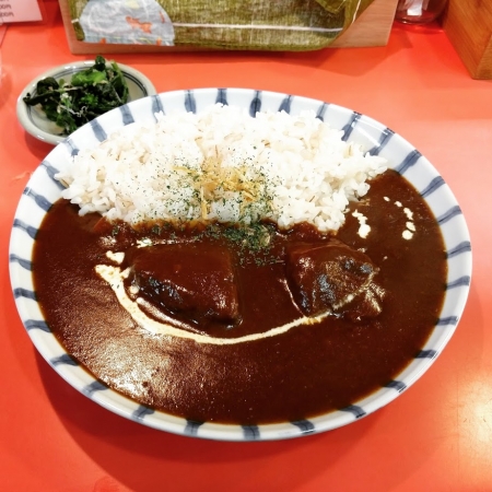 ドモンさんの牛タンカレー