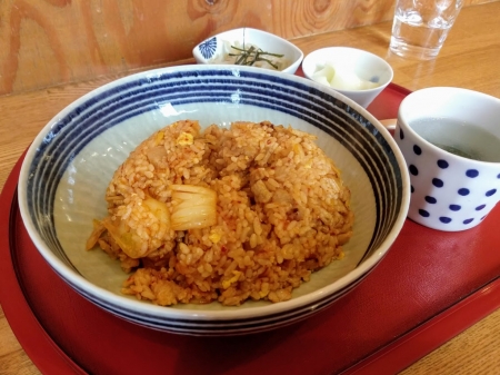 三流食堂の豚キムチチャーハン