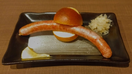 ドイツソーセージとドイツパン