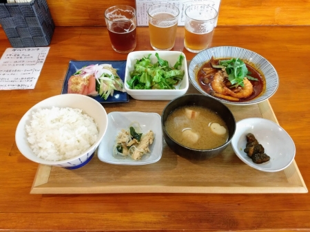 ガハハビールさんの日替わりランチ