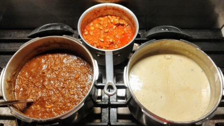 カレーのスタンバイ完了!