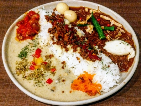 あいがけカレー