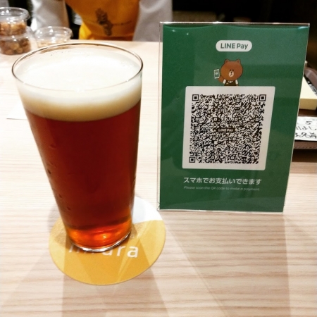 ヘルプ上がりのビール