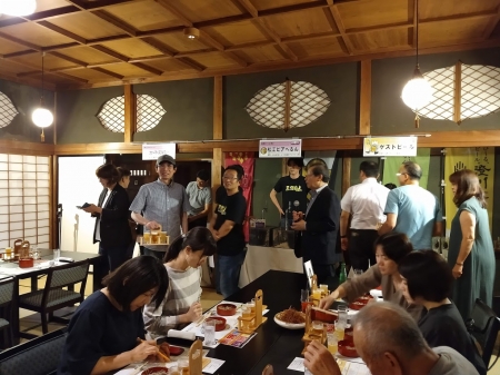 ウェルカムドリンク中