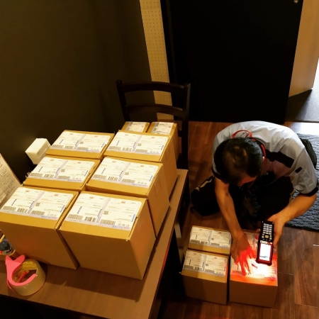 まずは12箱出荷