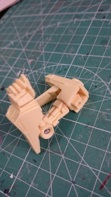 雑誌で紹介された 1/144 B-CLUB MSR-100S ガレージキット 各種模型 | 百式改 その他