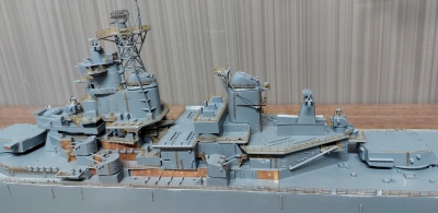 1/350 アメリカ海軍 戦艦ミズーリ 1991年 湾岸戦争仕様 木製甲板