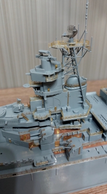 1/350 アメリカ海軍 戦艦ミズーリ 1991年 湾岸戦争仕様 木製甲板