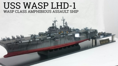 1/350 強襲揚陸艦 ワスプ電飾 フルエッチング 改修塗装 完成品 1/350 強襲揚陸艦 ワスプ電飾 フルエッチング 改修塗装 完成品